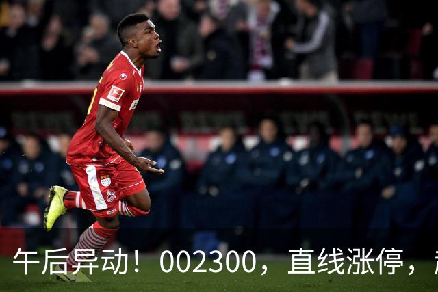 午后异动！002300，直线涨停，超70万手封单