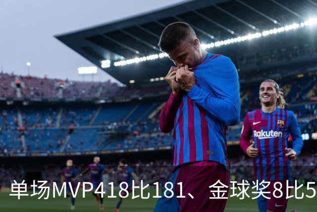单场MVP418比181、金球奖8比5，梅罗真的该合称绝代双骄？