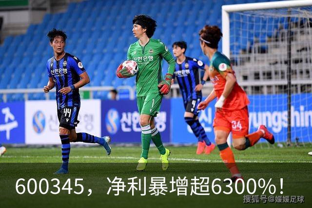 600345，净利暴增超6300%！
